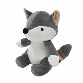 Bedtime Originals Little Rascals Plush Fox - Foxy - Gray, White, Animals