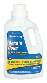 Armstrong  Once'N Done  Citrus Scent Floor Cleaner  64 oz. Liquid