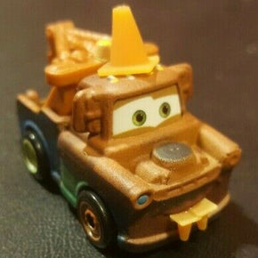 DISNEY PIXAR CARS DIE CAST MINI RACERS MATER WITH CONE TEETH CUSTOM FREE SHIP