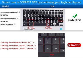 for Samsung Chromebook 12.3 inch Plus XE513C24 / Samsung Chromeb Keyboard Cover