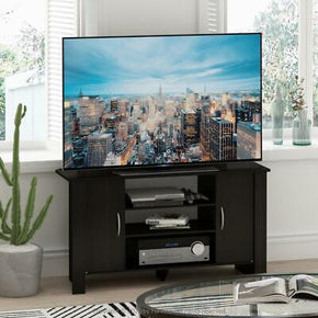 42 inch TV Stand with Adjustable & Open Shelves 2-Door Up to 50 in. Flat Screen