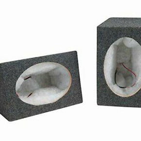 SCOSCHE SE6900 6X9 Car Speaker Enclosure Pair with MDF Carpet