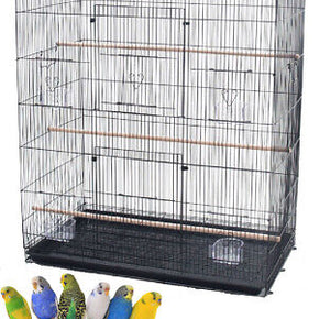 36" Large Breeder Flight Bird Cage Parakeets Canaries Budgies Finches Aviary