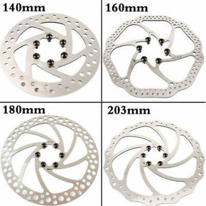 ZOOM 203mm 180mm 160mm 140mm Bike Rotor MTB Road Bicycle 6 Bolt Disc Brake Rotor / Color Silver / Item Name Only Rotor / Speicification 160mm Rotor