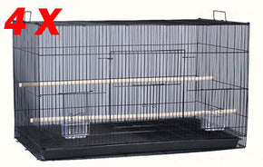 Lot of 4 Large 30" Breeding Aviaries Canaries Budgies Finches Bird Flight Cages