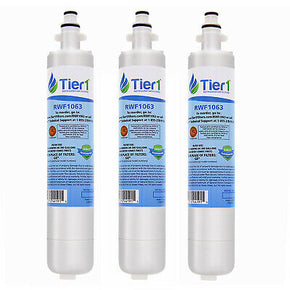 Fits GE RPWF SmartWater Comparable Refrigerator Water Filter 3 pack