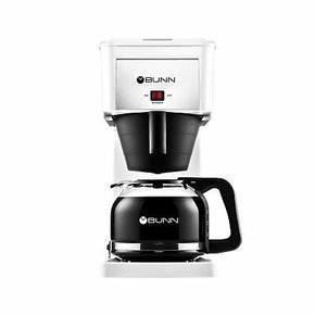 BUNN GRW Velocity Brew 10-Cup Home Coffee Brewer White Unique Design