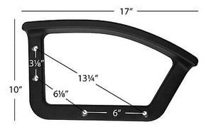 Replacement Office Chair Loop Arm Rest - Angled Style - Right Side - S5373R-A