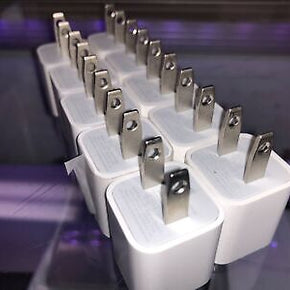 Genuine Apple USB Power Adapter AC Wall Charger iPod/iPhone A1385 5W 10x Lot