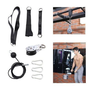 Fitness Pulley Cable Gym Workout Equipment Machine Home Gym Attachment System