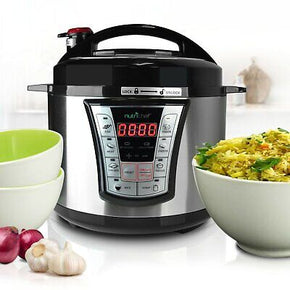 NutriChef PKPRC66 Pressure Cooker / Rice Cooker  Multi-Function Food Prep