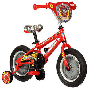 Paw Patrol Kids BMX Bike Training Wheel Boys Outdoor Stroll Sidewalk Play Riding