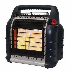 Mr. Heater MH18B 18000 BTU Hunting Big Buddy Portable Propane Gas Heater, Grey