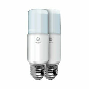 GE Lighting 36470 Reveal LED Bright Stik Light Bulb, 14-Watt, 2-Pack