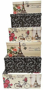 Alef Elegant Decorative Themed Extra Large Nesting Gift Boxes