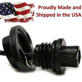 Universal Kayak Plastic Drain Plug & Base Kit for Pelican / Lifetime Kayaks