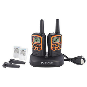 Midland X-TALKER T51VP3 Authorized Reseller 22 Channel GMRS 2-Way Radio , 2 Pack