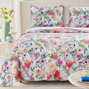 Blossom Quilt Set by Barefoot Bungalow / Size King Set