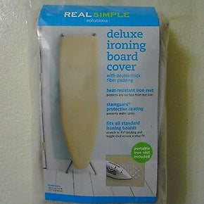 REAL SIMPLE DELUXE Extra-Thick 1/2" Ironing Board Cover & Pad 15W” x 54L”