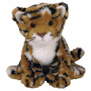 TY Beanie Baby - STRIPERS the Tiger (6 inch) - MWMT's Stuffed Animal Toy