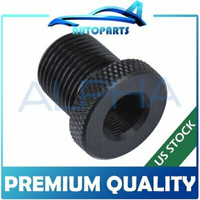 1/2x28 to 3/4x16 Threaded Screw Adapter Automotive Oil Filter Steel Knurled US