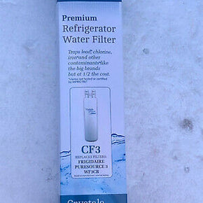 Crystala Water Filter CF3 - Replaces Frigidaire Puresource 3 WF3CB