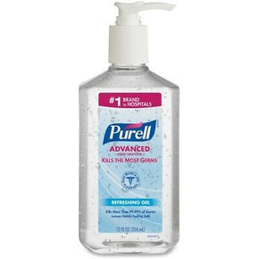 Hand Sanitizer Purell Advanced 12 oz. Alcohol Gel Pump Bottle  6 Pack