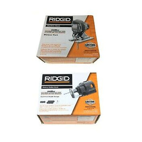 NEW RIDGID Jobmax 2 Piece Multi-tool Head Kit R8223407, R8223409