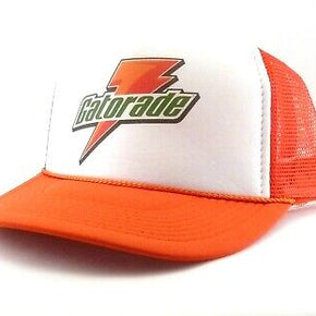 Vintage Gatorade Trucker Hat mesh Hat adjustable cap Orange new