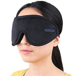 Peneede 100% Blackout 3D Sleeping Eye Mask Contoured Soft Memory Foam Molded ...