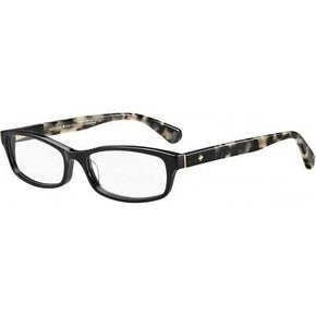 KATE SPADE-JACEY 0WR7 Rectangle Eyeglasses Black Havana