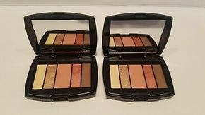 Lot 2 Lancome Color Design Palette in Sparkling Sun 2g Mini New NWOB