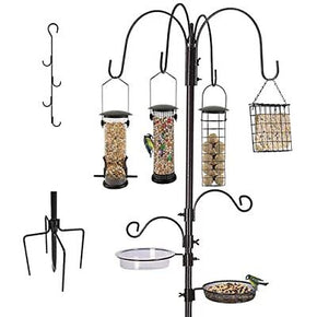 Bird Feeding Station Kit Bird Feeder Pole Wild Bird Feeder Hanging Kit Planter H