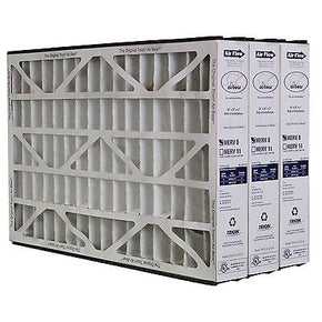 Trion Air Bear 255649-101 (3 Pack) Pleated Furnace Air Filter 16"x25"x3" MERV 8