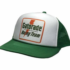 Vintage Gatorade Racing Trucker Hat mesh Hat Snapback Hat Green New