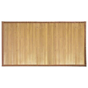 Bathroom Bamboo Floor Mat Rug Natural Smooth Shower Bath Large Non Skid 17 x 24