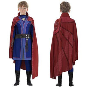 Kids Strange Costume Dr Cosplay Jumpsuit XL （for height 51.2"-55.1") Blue