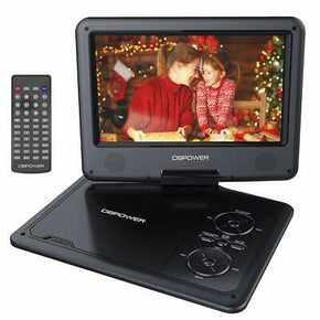 DBPOWER 11.5" Portable DVD Player 5-Hour Built-in Rechargeable Battery 9" Swi...