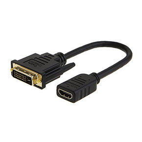 HDMI to DVI Cable, CableCreation Bi-Directional HDMI Female to DVI-D24+1 Male to