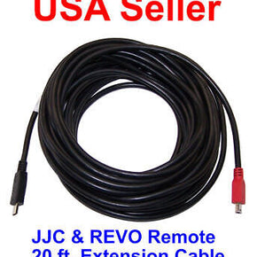 JJC SR-F2 Remote Extension Cable 20 ft. - Heavy Duty - USA Seller - JJC20 Cable