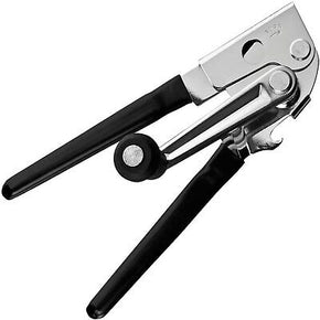 Commercial Oneida Easy Crank Can Opener Heavy Duty Ergonomic Design Silver/Black