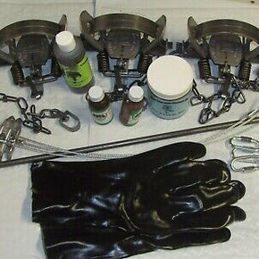 15 piece fox & Coyote Trapping Package kit  New sale animal control