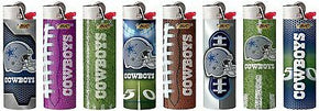 Bic Lighters Dallas Cowboys NFL Officially Licensed Full Size 8pc Set