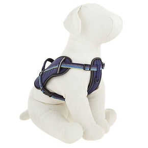 Extra Large Brand New Top Paw Reflective Comfort Ergonomic Dog Harness In Blue