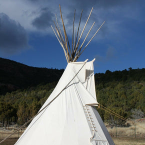 Sioux Style Backyard Tipi/Teepee - 10ft.  *Sunforger Canvas*