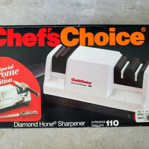 Chef's Choice Professional Knife Sharpener Special Chrome Edition Diamond 110