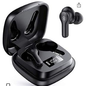 Losei Bluetooth Headphones 4-Mics Call Noise Canceling Wireless Earbuds 30