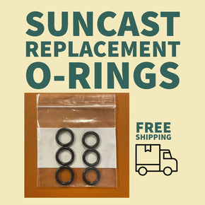 Replacement O-Rings for Suncast Hose Reel: Wall Mount Only - Leaky hose fix