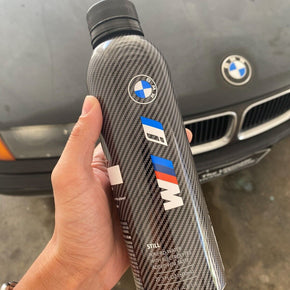 BMW x PATH Carbon Fiber Print Refilable Aluminum Water Bottle (20.3 OZ)
