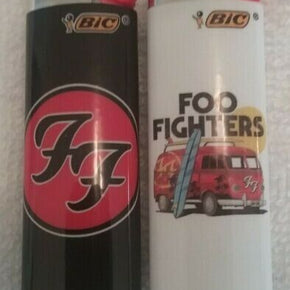 Two Foo Fighters Bic lighters Dave Grohl brand new